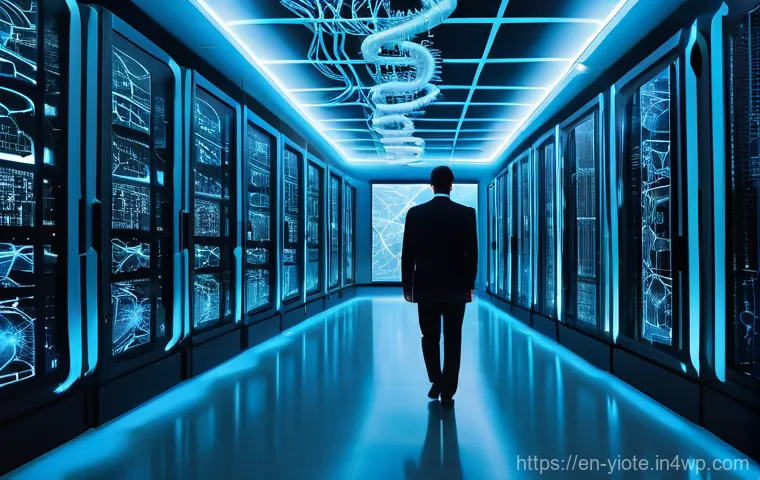 바이오컴퓨팅 산업의 경쟁력 분석 - **Prompt:** A state-of-the-art biocomputing laboratory, bustling with diverse scientists (men and wo...