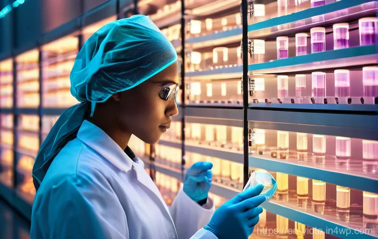 바이오컴퓨팅과 사회적 가치 창출 - **Prompt:** "An interior view of an eco-friendly, bioregenerative data center. Instead of traditiona...